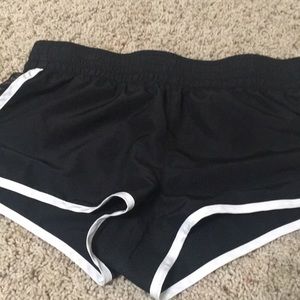 A pair of workout shorts